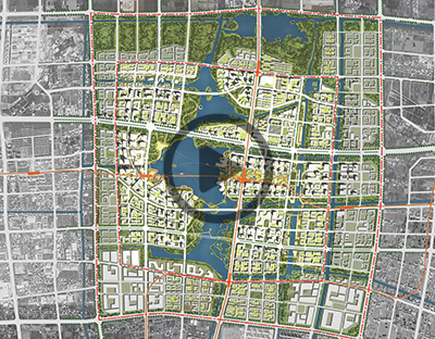 某城市设计重点区块 - 城市规划多媒 